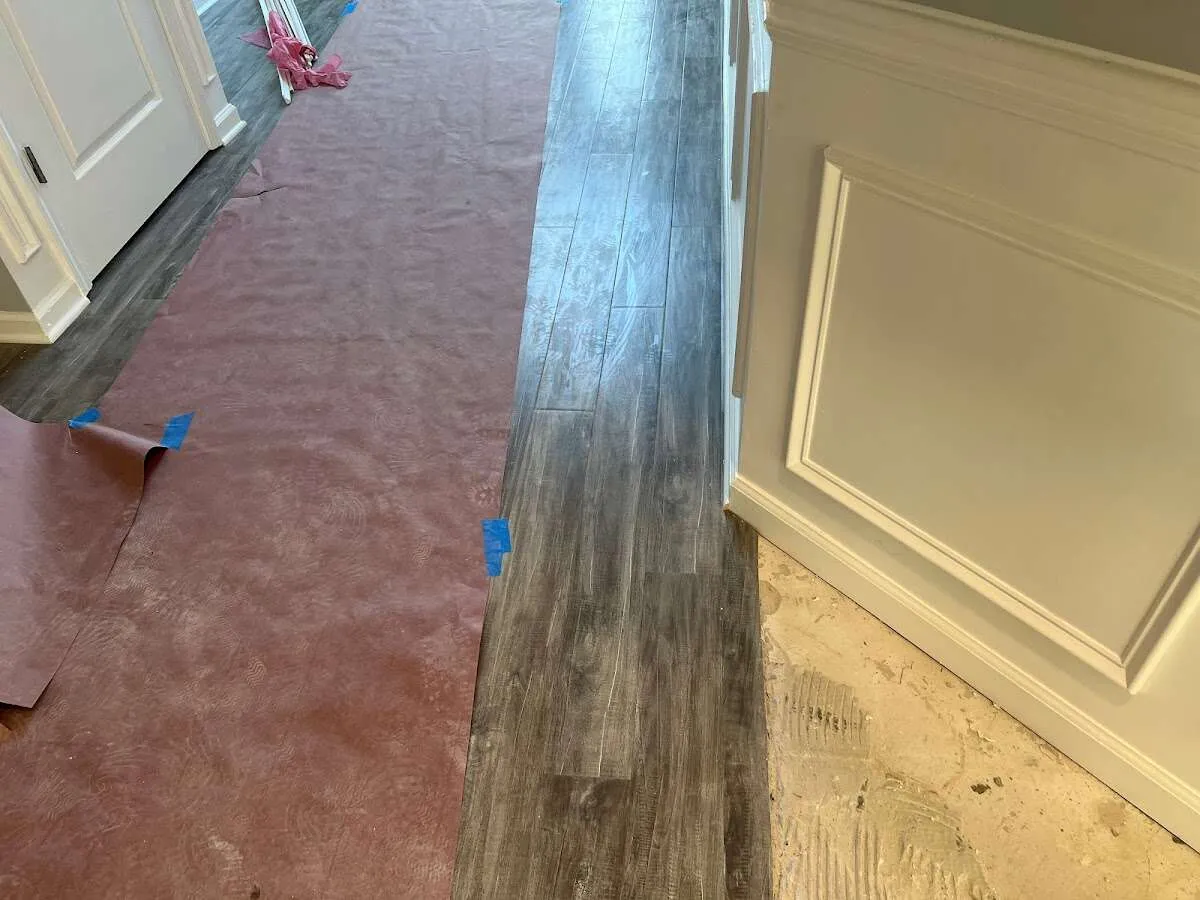 Completed marble shower restoration in Josephine